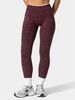 Histello Women Fitness Leggings High Waist Leopard Print Seamless Tummy Sculpt Butt Lift Stretch Slim Gym Jogging Sports Pants