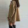 Printed Oversized Drawstring Waist Jackets Women Street Stand Collar Full Sleeve Zipper Slim Coats Autumn Chic Ladies Outerwears