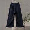 Stitching Blazer Pants Suit Women's Loose Lapel Long Sleeve Coats Wide Leg Trousers Autumn Female Elegant Suit