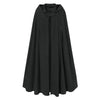 Women Long Cape Cloak Stylish Hooded Wool Blend Cloak Coat Ladies Autumn Hoodies Poncho Warm Cosplay Jackets Outwear Windbreaker