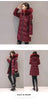 Zipper Pockets Design Plus Size Jacket Women Winter Collar Hooded Parka Clothing Elegant Slim Warm Thick Female Coat