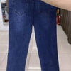 Women Jeans Spring Autumn Korean Wild Elastic Waist Straight Denim Pants Female Trousers Female
