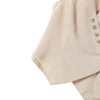 Women Pant Sets Irregular Buttons Vests Wide Leg Trouser Pant Suits Stylish Elegant 2pcs Outfit Streetwear Office Tops