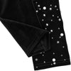 Spring Autumn Women Long Sleeve Velvet Solid Color Diamond Party Evening Long Maxi Dress Dashiki Africa Clothing