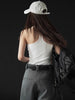 Modern Women's Pleated Wide Leg Pants Plus Size Casual Slant Pocket Draped Long Suit Trousers Work Office Lady Bottoms