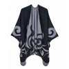 Winter Poncho Women Capes Scarf Imitation Cashmere Ladies Scarves Warm Shawls Wraps Woman Ponchos Bufanda Mujer Foulard