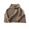 Pullover Scarf Knitted Cashmere Shawl Winter Scarves False Collar Coat Bib Warm Turtleneck Slit Jumper Shawl for Women