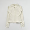 Women's Multi-Color Sports Knit Jacket, Casual Long-Sleeve Top, Solid-Color Yoga Outerwear