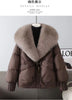 Winter Down Jacket Women Parkas High-Quality Warm Fur Collar Cotton Padded Coat Ladies Short Female Outerwear