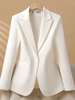 Spring Autumn Professional Jacket Women's Outerwear Chic Slim Long Sleeve Office Blazer Tops