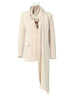 Solid Irregular Scarf Elegant Blazer Women Lapel Long Sleeve Loose Fit Jacket Tide Spring Autumn 1DZ0018