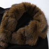 Elegant Faux Fur Thicken Jackets Women's Long Sleeves Pockets Patchwork Belts Hoodie Coat Winter Chic Warm Outerwear
