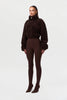 Women Cropped Teddy Fleece Jacket Half Zip High Neck Long Cuff Sleeve Loose Casual Autumn Winter Fuzzy Warm Outerwear