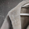 Eco-friendly Mink Fur Windproof Stand Collar Faux Mink Coat For Women Warm Winter Thick Jackets With Pockets 2DB5167