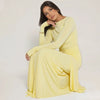 Elegant Long Sleeve Ruched Sexy Maxi Dress Women Gown Autumn Draped Bodycon Long Dresses Female Clothing