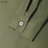 Women Autumn Cargo Maxi Long Dresses Casual Long Sleeve Pockets Belted Collared Shirt Dress Commuting Workwear S-3XL