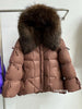 Lagabogy Big Natural Fox Fur Puffer Jacket Winter Clothes Women Thick Warm White Duck Down Coat Female Real Fur Parker