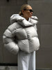 Winter Warm Cotton Puffer Jackets Women's Loose Parkas Coat Vintage Bread Jacket Outwear Office Ladies Quilted Jacket