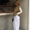 Black Stand Collar Trench Coat Women Casual Long Sleeve Single-breasted Loose Windbreaker Lady Autumn High Street Outwear