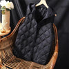 White Down Cotton Vest Jacket Women Hooded Sleeveless Padded Vest Outer Wear Autumn Winter Vests Female Waistcoat Coat