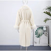 Lace-Up Long Overcoat Women's Coat Office Lady Elegant Woolen Furry Patchwork Long Sleeve Coats Loose Cardigan Jackets