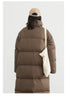 Women Down Coats Long Thick Warm Down Jackets Overcoat White Duck Down Loose Casual Jacket Autumn Winter