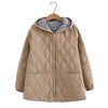 Oversized 7XL Cotton Jacket For Women's Autumn Winter Loose Casual Hooded Coat Female Thicken Cotton-padded Parkas Overcoat