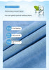 Loycell Sky Blue Ice Silk Boot Cut Pants Summer Casual High Waist Slim Simple Versatile Micro Flared Women's Jeans