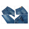 Girls Korean Low Waist Slim Fit Jeans Lady Casual Daily Bell Bottom Pants Women Classic Denim Trousers