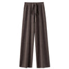 Women's Cashmere Pants 100% Merino Wool Broadfoot Pants Women's Knit Loose Knit Pants Fall/Winter Women's Thick Pants