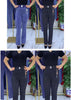 Middle-aged Women's Jeans Spring Fall Stretch Waist Denim Pants Large Size Loose Female Micro Flare Pants Winter Thick Warm Jean