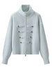 Casual Women's Cardigan Sweater Turtleneck Zippers Full Sleeve Button Decoration Lady Coats Autumn Female Knitwear