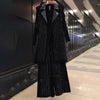Fatty Women Autumn Mid length Covering Vest Wide Leg Pants Fat Sister Heavy Industry Bright Diamond Three Piece Set Female