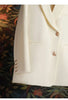 Women's Single Breasted Blazer Autumn Chic Casual Back Slit Design Niche Famale Suit Coat 2DB4253