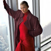 Turtleneck Long Sleeve Maxi Dress For Women Irregular Bodycon Long Dress Femme Temperament Evening Dress