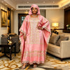 Plus Size African Clothes for Women African Dashiki Ankara Embroidery Robe Bazin Design Wedding Party Dresses