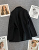 Spring Autumn Long Sleeve Female Blazer Double Button Jacket Ladies Business Work Wear Formal Coat Women Outerwea