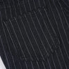 Fdey Stripe Slim Vintage Chic Jeans Zipper Pockets Low Waisted Button 90s Pants Streetwear All-match For Women