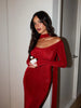 Velvet Scarf Solid Elegant Women Dresses Winter U Neck Long Sleeve Sheath Bodycon Hip Wrap Sexy Club Female Slim