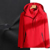 Woman Hiking Jacket Winter Outdoor 3 In 1 Waterproof Windproof Coats Warm Thickened Solid Camping Climbing Fleece Hooded Jacket