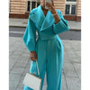 Women's Set Long Sleeve Slim Blazer and Wide Leg Pants Fall OL Workout Two 2 Piece Sets Outfit Tracksuit