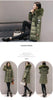Zipper Pockets Design Plus Size Jacket Women Winter Collar Hooded Parka Clothing Elegant Slim Warm Thick Female Coat