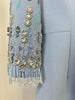 High Street S/S Designer Vestido Women's Half Sleeve Beaded Long Maxi Dress