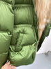 Winter Real Fox Fur Collar Hooded Thick Goose Down Jacket Natural Coat Women Female Outwear Warm Russia Puffer Jackets