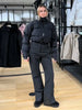 Women's Ski Suit Hooded Full Sleeve Jacket White High-Waisted Flared Pants Set Female Ski Sport Outerwear