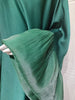 Eid Muslim Abaya Women Dress Satin Bat Sleeve Vestidos Largos Party Dresses Arab Long Robe Morocco Dubai Kaftan Silky Jalabiya