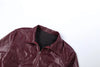 Zipper Jacket Woman Faux Leather Autumn Lapel Full Sleeve Hottie High Street Versatile Style Basic Coats