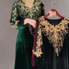 Middle Aged And Elderly Women's Clothing Spring Autumn Styles Noble And Stylish Velvet Dresses Dresses With Enlarged Sizes