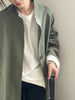 Stand Neck Long Trench Coat Women Spring Casual Turn-down Collar Single-breasted Trench Coat