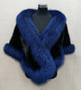 White Fur Shawl Women's Jacket Autumn Winter Faux Mink Fox Fur Dress Cheongsam Cloak Coats Thicken Warm Short Outwear